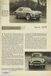 The Autocar Road Tests 1/1958 "Jensen 541R"