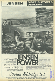 Jensen Power, Brian Eldridge Ltd, Autocar 1970