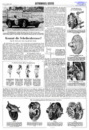 Autmobil Revue 08/1957 "Kommt die Scheibenbremse?"