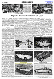 Autmobil Revue 10/1957 "Englische Automobilparade in Earls Court"