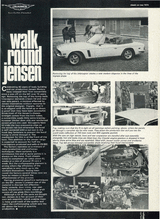 Classic Car vom 05/1974 "Walk Round Jensen"