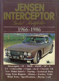 Jensen Interceptor, 1966-1986 Gold Portfolio