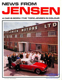News from Jensen, A Car is Born- The Topic Interceptor in Colour